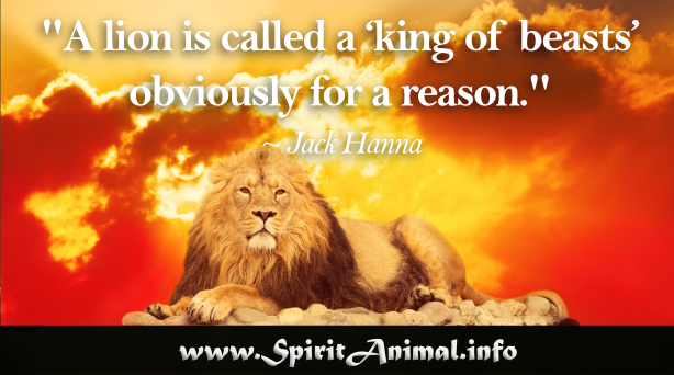 Lion Quotes - Spirit Animal Info