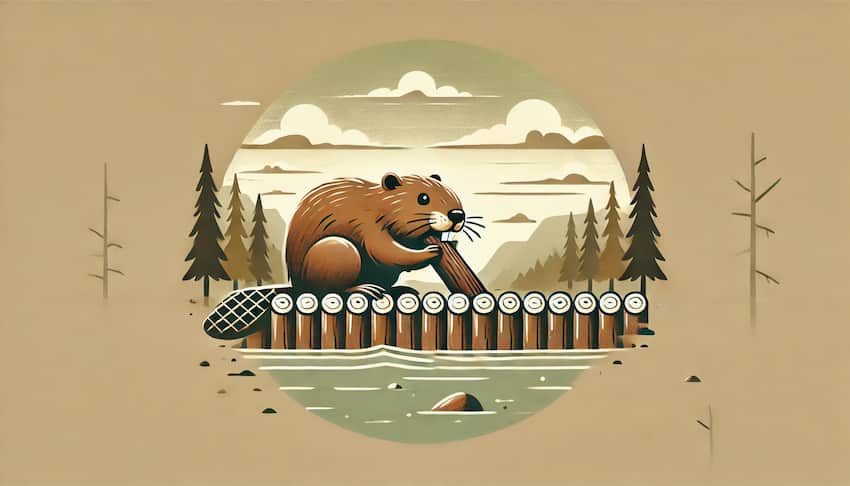 beaver, the spirit animal of taurus