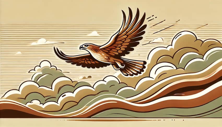 the hawk, the aries spirit animal